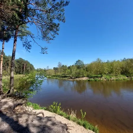 Vakantiehuis Woodland - Dom Z Sauna I Balia Kamienczyk (Wyszkow)